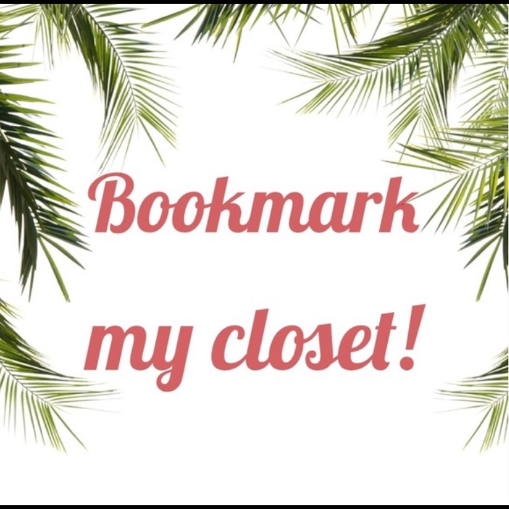 Like This Listing to Bookmark My Closet